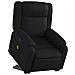 Poltrona Alzapersona Massaggiante Elettrica Nera in Similpelle - Foto miniatura 3