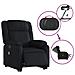 Poltrona Alzapersona Massaggiante Elettrica Nera in Similpelle - Foto miniatura 6