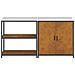 Set di Stoccaggio per Cucina 2 pcs Ruggine 180 x 50 x 92 cm - Foto miniatura 9