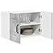 Pensile cucina con porta 2 pcs Grigio cemento 60 x 31 x 40 cm - Foto miniatura 3