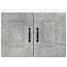 Pensile cucina con porta 2 pcs Grigio cemento 60 x 31 x 40 cm - Foto miniatura 7
