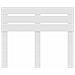 Testiera con testiera Bianco 120 cm Legno multistrato - Foto miniatura 4