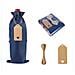 Confezione Da 24 Sacchetti Di Iuta Con Coulisse - Sacchetti Regalo Riutilizzabili Per Bottiglie Blue - Foto miniatura 1