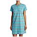 Camicia Da Notte Estiva Da Donna, 100% Cotone, Maniche Corte, Kl45000 - Foto miniatura 1
