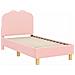 Struttura letto per bambini con testata Rosa 70 x 140 cm - Foto miniatura 1