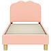 Struttura letto per bambini con testata Rosa 70 x 140 cm - Foto miniatura 4