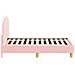 Struttura letto per bambini con testata Rosa 70 x 140 cm - Foto miniatura 5