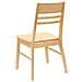 Sedie da pranzo 2 pcs Naturale 43 x 54 x 89 cm - Foto miniatura 7