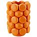 Vaso Orange Arancione In Resina A Grappolo Di Arance 19x28 Cm - Foto miniatura 1