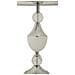 Lampada Da Tavolo Vkh907-argento-tessuto-30x30x54 Cm - Foto miniatura 2