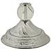Lampada Da Tavolo Vkh907-argento-tessuto-30x30x54 Cm - Foto miniatura 3