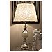 Lampada Da Tavolo Vkh907-argento-tessuto-30x30x54 Cm - Foto miniatura 6