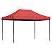 Tenda Party Borgogna 279 x 410 x 315 cm Tessuto Oxford - Foto miniatura 1