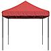 Tenda Party Borgogna 279 x 410 x 315 cm Tessuto Oxford - Foto miniatura 5