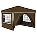 Tenda per feste a pop-up 288 x 288 x 245 cm Tortora - Foto miniatura 1