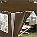 Tenda per feste a pop-up 288 x 288 x 245 cm Tortora - Foto miniatura 4