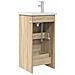 Mobile da bagno con lavabo Rovere Sonoma 42 x 40 x 84,5 cm - Foto miniatura 4