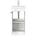 Mobile da bagno con lavabo Bianco 42 x 40 x 84,5 cm - Foto miniatura 3