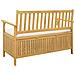 Panchina con contenitore con cuscino con porta 120 x 63 x 84 cm - Foto miniatura 5