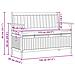 Panchina con contenitore con cuscino con porta 120 x 63 x 84 cm - Foto miniatura 8