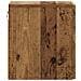 Mobiletto da notte a muro 2 pcs Legno antico 34,5 x 33 x 40 cm - Foto miniatura 5