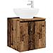 Set di Armadi da Bagno 5 pcs Legno antico Legno ingegnerizzato - Foto miniatura 5
