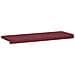 Cuscino per panchina Tessuto Rosso Vino Profondità 35 cm - Foto miniatura 5