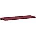 Cuscino per panchina Tessuto Rosso Vino Profondità 35 cm - Foto miniatura 7