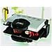8555 Griglia di contatto Da tavolo Elettrico 2100W Nero, Argento barbecue e bistecchiera - Foto miniatura 1