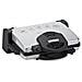 8555 Griglia di contatto Da tavolo Elettrico 2100W Nero, Argento barbecue e bistecchiera - Foto miniatura 2