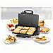 8555 Griglia di contatto Da tavolo Elettrico 2100W Nero, Argento barbecue e bistecchiera - Foto miniatura 6