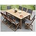 Set Da Giardino In Legno Di Acacia Per 8 Persone Cesana - Foto miniatura 8