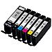 22.2ml With Chip Mg5700,mg6800,mg7700#pgi-570pgbkxl - Foto miniatura 1