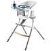 Beaba 912.598 Seggiolone Up & Down, Ergonomico, Evolutivo, Con Ripiano Rimovibile 6 Altezze Regolabili, Comodo, Di Design, Materiali Robusti, Prodotto In Francia, Grigio / Bianco - Foto miniatura 1