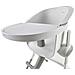 Beaba 912.598 Seggiolone Up & Down, Ergonomico, Evolutivo, Con Ripiano Rimovibile 6 Altezze Regolabili, Comodo, Di Design, Materiali Robusti, Prodotto In Francia, Grigio / Bianco - Foto miniatura 3