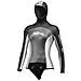 Giacca Sideral Donna 5mm Xs Nero / grigio - Foto miniatura 1
