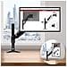 Dm551x1 Supporto Da Scrivania Monitor 15” - 27” Staffa Supporto Monitor / Schermo Con Regolazione A Molla Morsetto Tavolo Vesa Max 100 X 100mm Struttura In Aluminio Portata 8kg - Foto miniatura 4