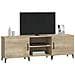 Mobile Porta Tv Rovere Sonoma 150x30x50 Cm Legno Multistrato - Foto miniatura 4