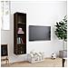 Libreria /mobile Tv Rovere Marrone 143x30x36cm Legno Multistrato - Foto miniatura 3