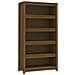 Libreria Marrone Miele 80x35x154 Cm In Legno Massello Di Pino - Foto miniatura 3