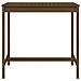 Tavolo Da Giardino Miele 121x82,5x110 Cm Legno Massello Di Pino - Foto miniatura 2