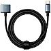 Cavo Da Usb-c A Magsafe 3 Per Macbook Pro E Air M2 Nylon 2 Metri 140w Nero E Blu - Foto miniatura 1