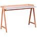 Tavolo Da Scrivania Minimalista In Legno Di Rovere - Pop - Foto miniatura 1