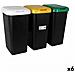 Secchio Per Raccolta Differenziata Tontarelli Giallo Bianco Verde (6 Unità) - Foto miniatura 1