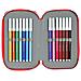 Astuccio Doppio Sevilla Fútbol Club Rosso (28 Pcs) - Foto miniatura 3