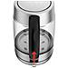 KI772D bollitore elettrico 1,7 L 2400 W Acciaio inox, Trasparente - Foto miniatura 3