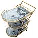Carrello Marble Glass Mix Cm71x45,5x84,5 - Foto miniatura 5
