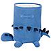 Cestino Per Bambini Dinosauro Bagnu Cotone Blu - Foto miniatura 2