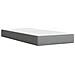 Giroletto a Molle con Materasso Grigio Chiaro100x200 cm Tessuto - Foto miniatura 6