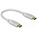 Cavo di ricarica USB Type-C da 15 cm PD 100 W con E-Marker - Foto miniatura 1
